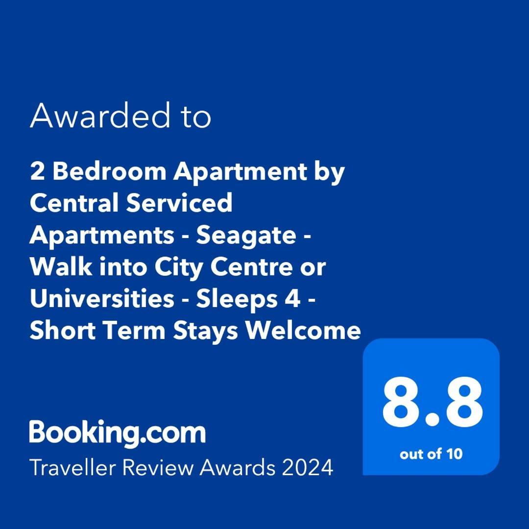 Central Serviced Apartments - 2 Bedroom - Walk Away From City Centre & Universities - Sleeps 4 - 3 X Double Beds - Smart Tvs In All Rooms - Short Term Stays Welcome - Walk Away From Train & Bus Station - Preferred Location For Short Stay In Dundee Ngoại thất bức ảnh
