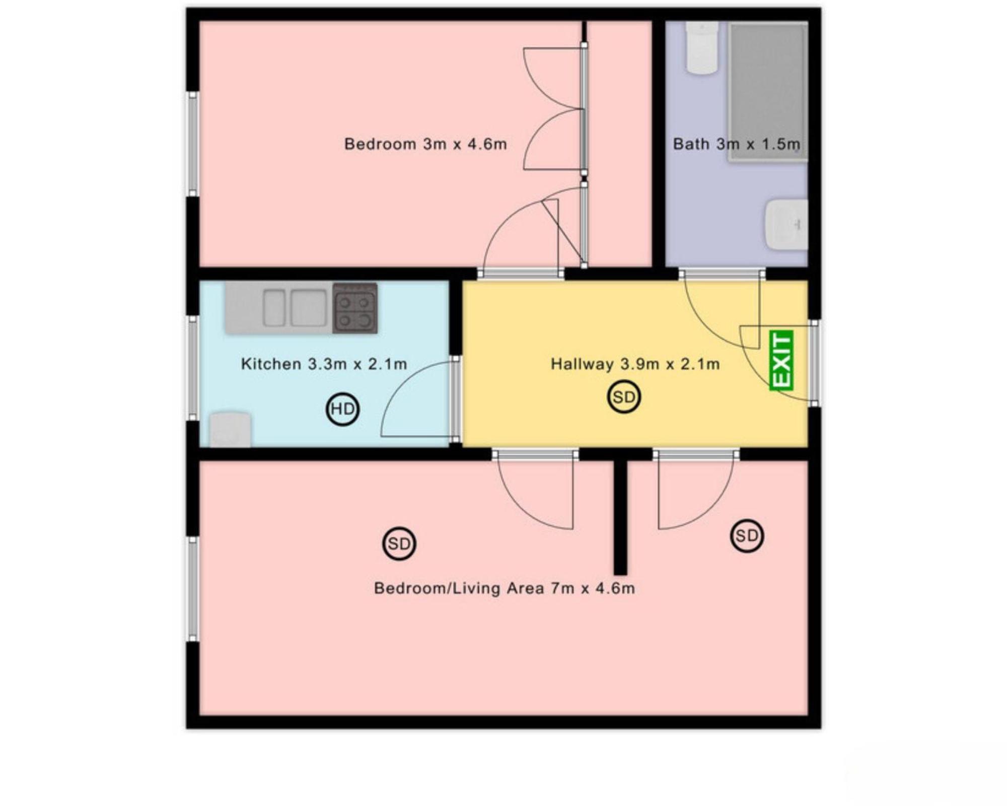 Central Serviced Apartments - 2 Bedroom - Walk Away From City Centre & Universities - Sleeps 4 - 3 X Double Beds - Smart Tvs In All Rooms - Short Term Stays Welcome - Walk Away From Train & Bus Station - Preferred Location For Short Stay In Dundee Ngoại thất bức ảnh